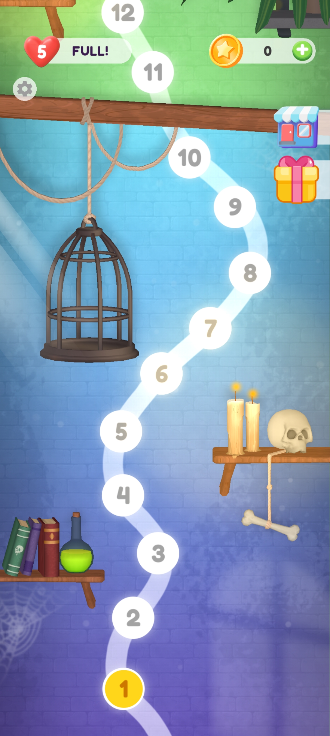 Bubble Fusion mobile level screenshot